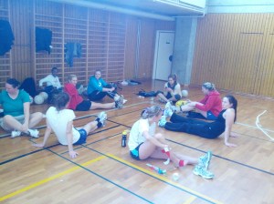 Finally a ten minute break!